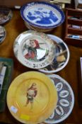 Royal Doulton Wall Plates, etc.