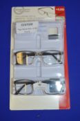 *Fgx Metal Mix +3.00 Reading Glasses 2pk