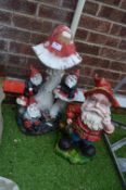Two Garden Gnomes