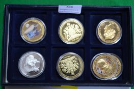 Eight Commemorative Royal Crowns