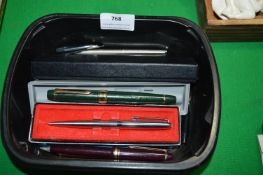 Vintage Pens Including Fountain Pen, etc.