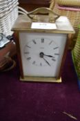 Vintage Metamec Brass Carriage Clock