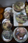 Wall Plates by Wedgwood and Royal Doulton, etc.