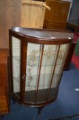 Half Moon Glazed China Cabinet