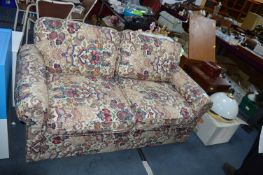 Floral Pattern Sofa Bed