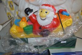 Light Up Santa Sleigh