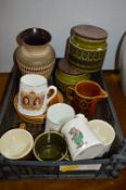 Hornsea Pottery Plus Commemorative Ware, etc.