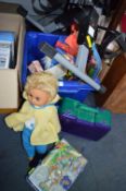 Household Goods; Exercise Machine, Dolls, Lunchbox