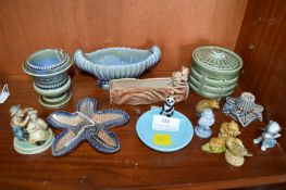 Wade Figures, Pots, etc.