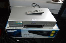 Samsung DVD Recorder with Remote