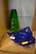 Two Art Glass Vases
