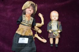 Two Vintage Dolls (AF)