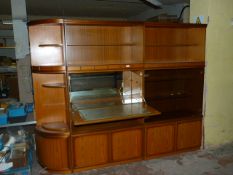 Three Part Wall Units and Corner Shelves