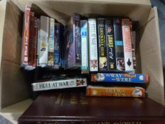 Box of Videos and DVDs