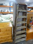 Set of Wooden Decorators Steps