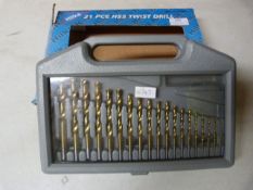 Hilka 21pc Twist Drill Set