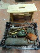 Small Brass Fire Extinguisher, Oil Cans, etc.