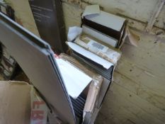 *Five Packs of White Laminate Flooring