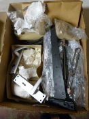 Box of Hinges, Window Stops, and Door Handles