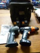 Black & Decker Flash Light and a Drill