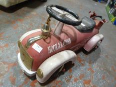 Vintage Ride On Fire Truck