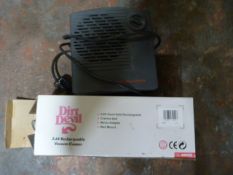 Dirt Devil and Small Fan Heater
