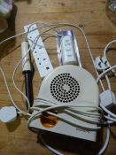 Ronson Heater, Curling Tongs, Extension Lead and T