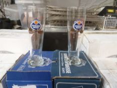* Schneider Weisse glasses x12 half pint schneider weisse glasses.