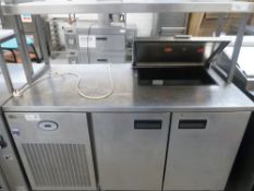 * Acme 2 door refridgerator Acme 2 door refridgerator with shelf. Ideal for storing catering