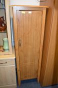 Pine Effect Tall Cupboard