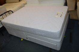 Myers Double Divan Bed with Four Drawers 4'6