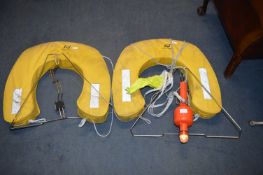 Two Horseshoe Mob Buoyancy Aids