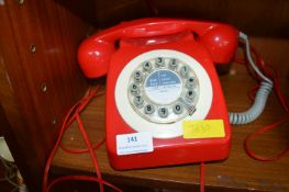 Vintage Red Telephone