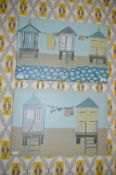 Pair of Humorous Canvas Seaside Prints