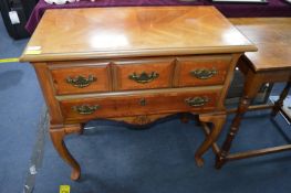 Inlaid Cabinet on Cabriole Legs