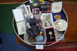 Tray Lot of Costume Jewellery