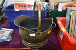 Brass Coal Scuttle