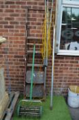 Folding Step Ladders, Rotary Airer and a Lawn Aera