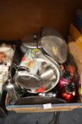 Kitchenware; Pressure Cooker, Water Bottles, etc.