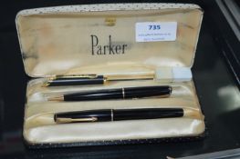 Vintage Parker Pen Set