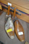 Pair of Wooden Shoe Stretchers