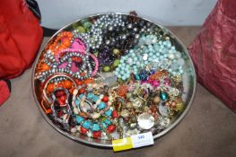 Tray Lot of Costume Jewellery