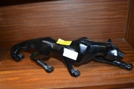 Black Pottery Jaguar