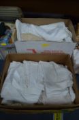 Two Boxes of Vintage Linens