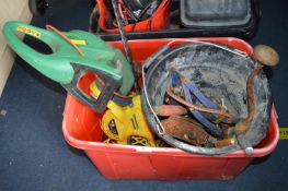 Tools Including Two Hedge Trimmers, etc.