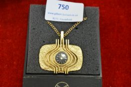 Ladies Vintage Pendent Watch by Buler