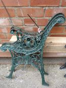 Pair of Cast Iron Bench Ends