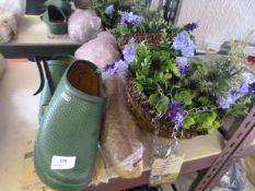 *Lavender Hanging Basket, Wind Chimes, etc.