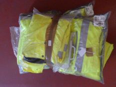 Five Hi-Vis Raincoats
