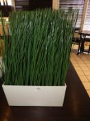 *Three Artificial Grass Displays
